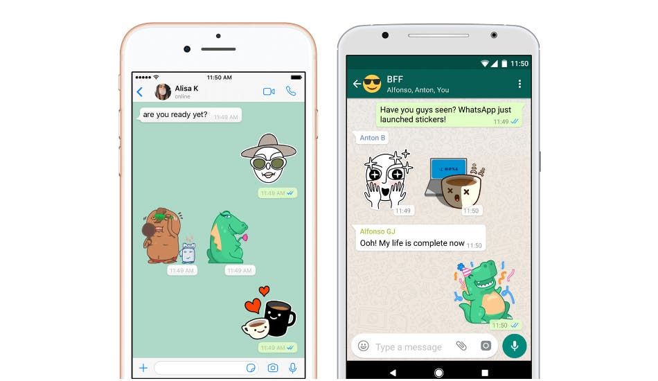 WhatsApp finally rolls out stickers and Swipe-to-reply for stable version