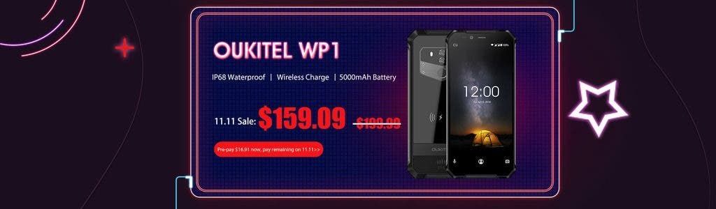 Craving for some OUKITEL phone ? 11.11 brand sale has huge discounts