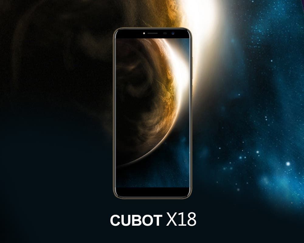 Cubot X18 – Equipped with the current popular 18: 9 screen, screen proportion is amazing