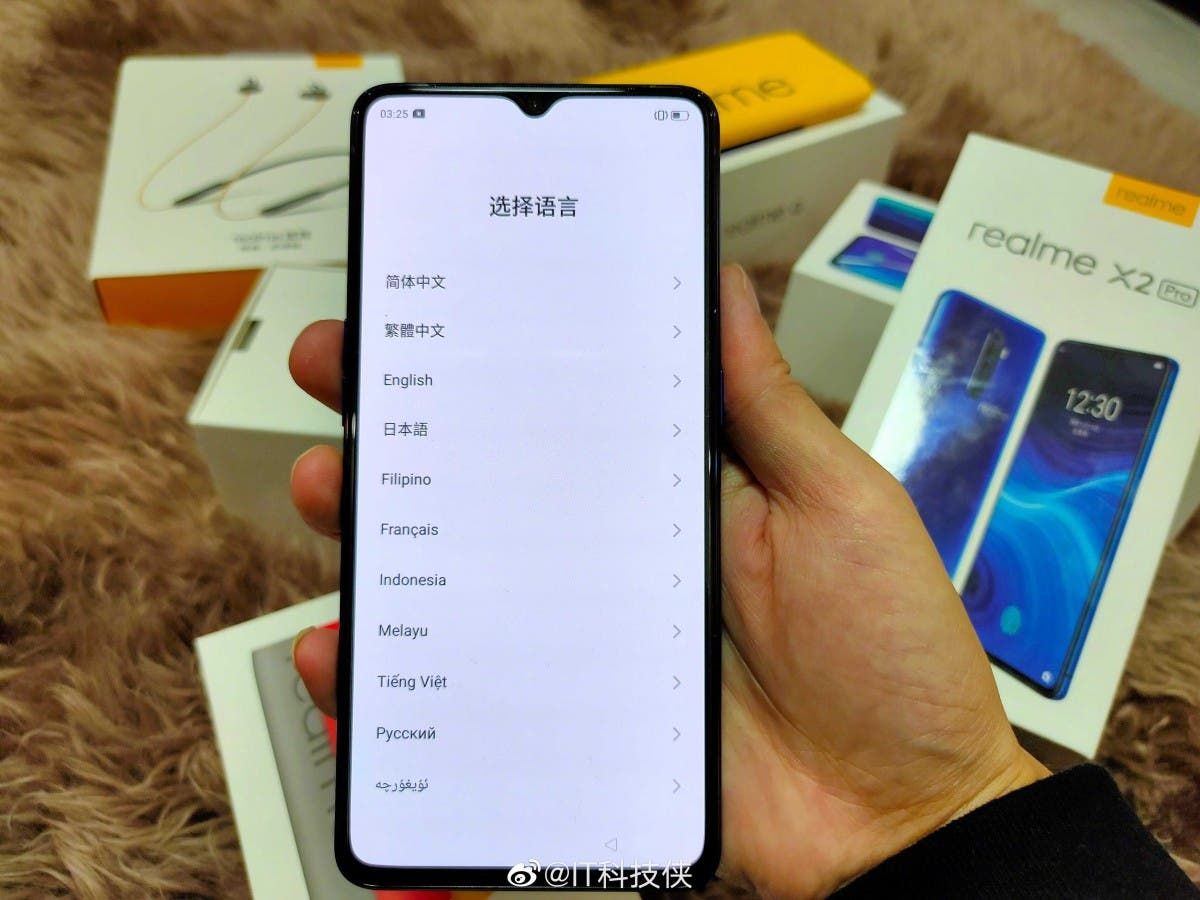 Realme X2 Pro live images surface online