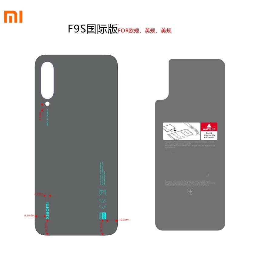 Xiaomi Mi A3 (Android One): 48MP sensor confirmed by the FCC