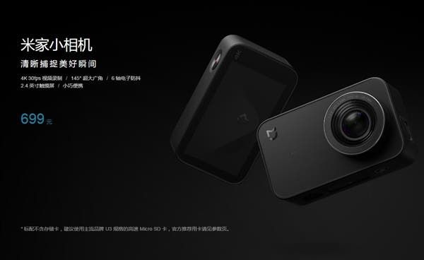 MIJIA Compact 4K Camera by Xiaomi is now official