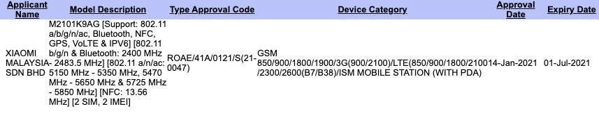 Xiaomi Mi 11 Lite gets Bluetooth SIG & SIRIM certifications