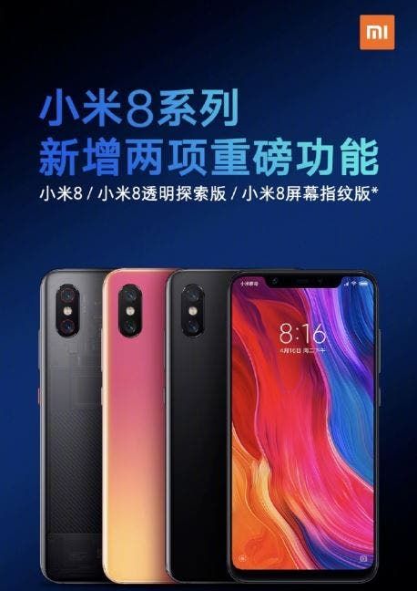Xiaomi Mi 8 series flagships get 960fps slow-motion video & super night scene mode update