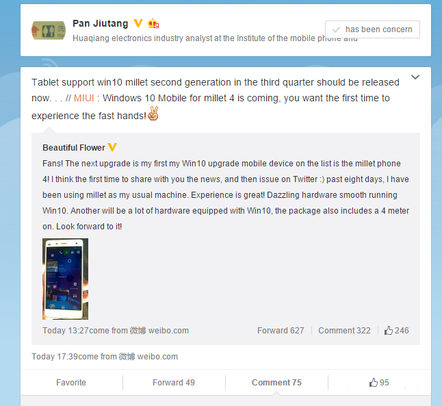 Xiaomi Mi Pad successor to run Windows 10?