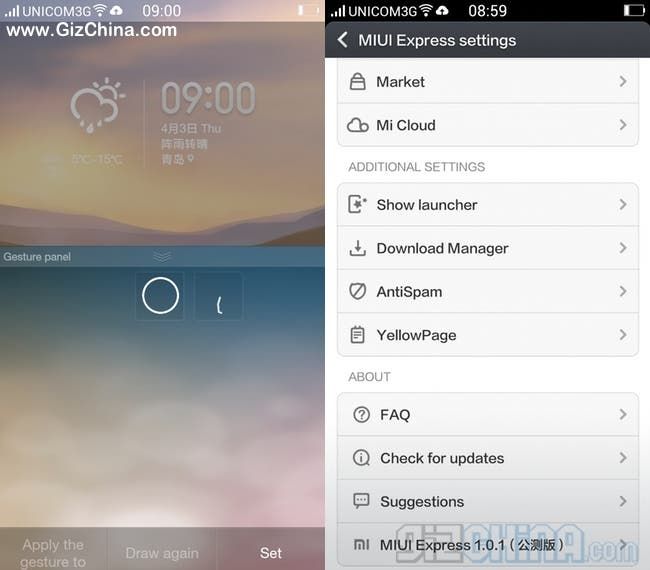 Video: Xiaomi’s MIUI Express on the Oppo Find 7a