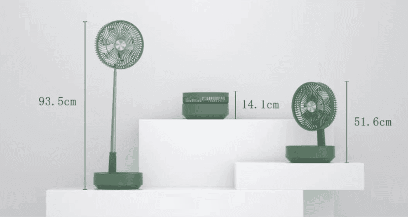 Xiaomi releases a multipurpose foldable fan