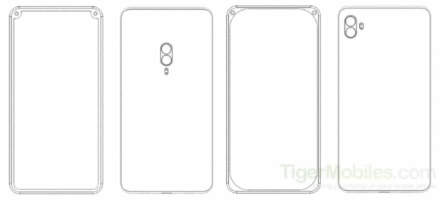 Xiaomi patent shows an edge front camera design