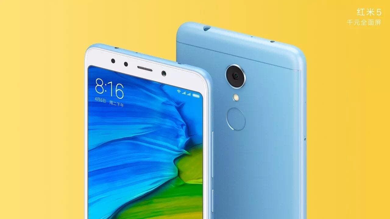 Xiaomi Redmi 5 & 5 Plus To Arrive With 4 Color Variants