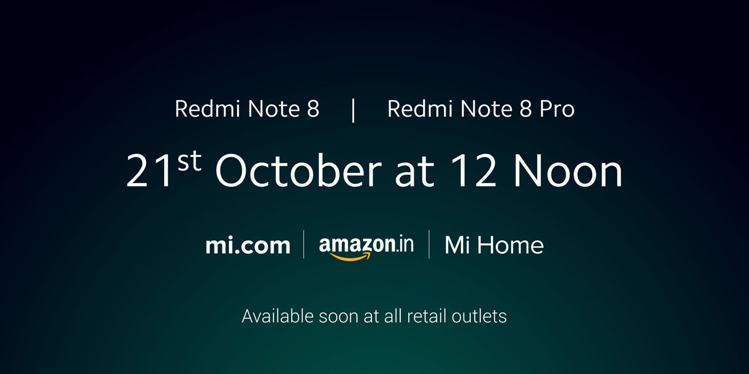 Redmi Note 8 Pro, Redmi Note 8 official In India at great prices