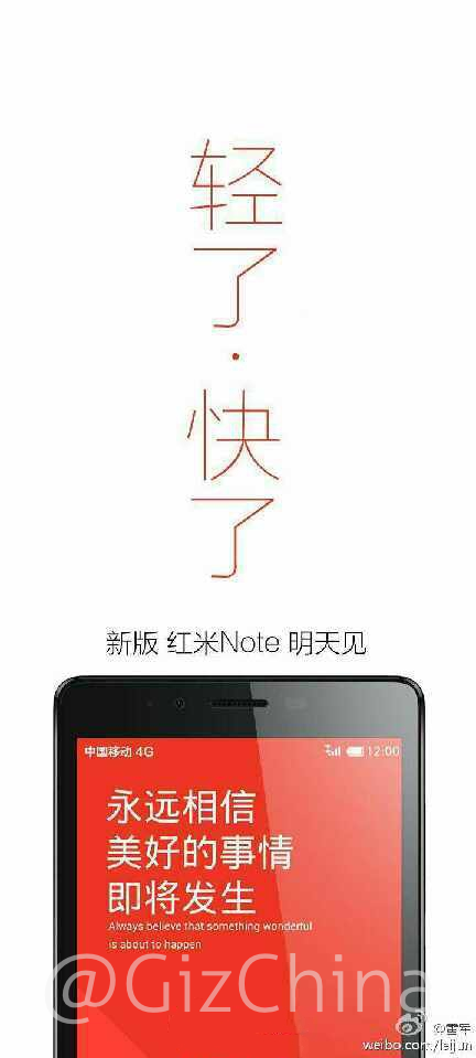 Xiaomi Redmi Note LTE will go on sale tomorrow!