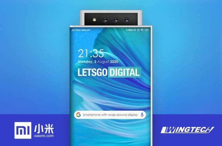 Xiaomi patent a smartphone with a triple pop up selfie camera