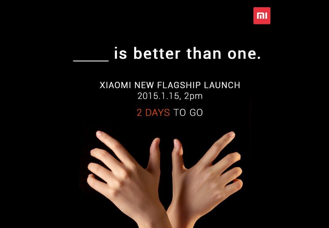 Xiaomi teasers point to phones thickness