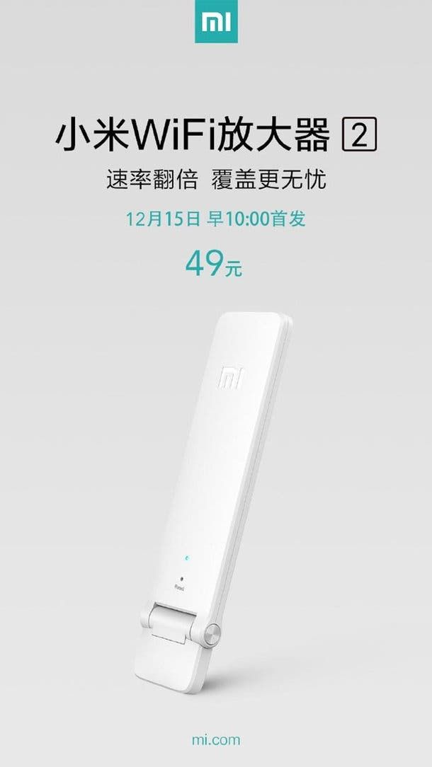 Xiaomi announces $7 WiFi repeater