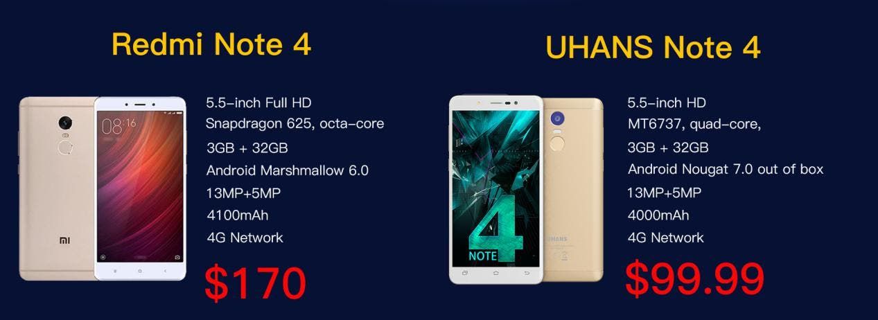 UHANS Note4 Presales Kick Off - On Flash Sale for $59.99