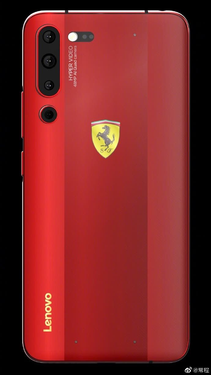 Lenovo teases Lenovo Z6 Pro Ferrari Edition