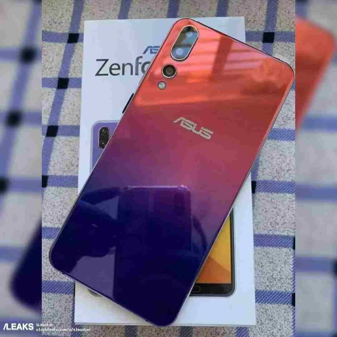 Asus ZenFone 6 appears again with triple camera design, new gradient colour