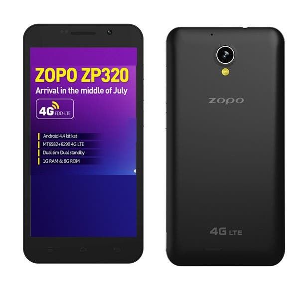 4G LTE Zopo ZP320 now on sale for $269