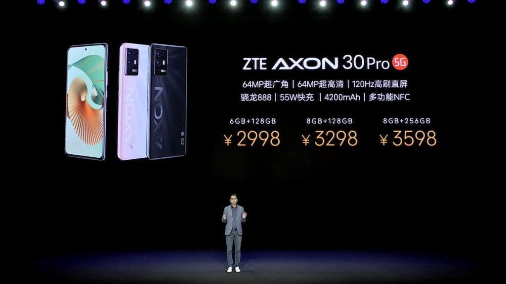 ZTE Axon 30 Ultra and 30 Pro go official with Snapdragon 888 and advanced cameras