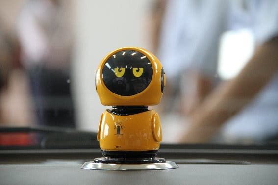 BYD Launches the 'Knight Ryder' of China talking robot car!