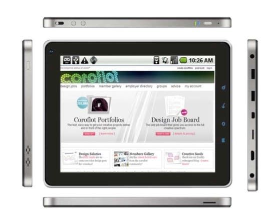 GS30 Android Tablet Gets Brushed Alloy Body and iPad Beating Specs
