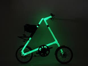 Glow in the Dark Strida Folding Bike!