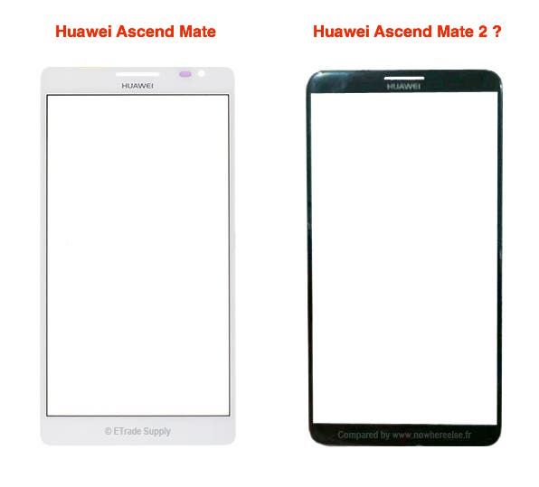 Huawei Ascend Mate 2 screen unveiled with thin bezel design