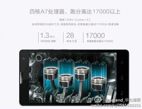Huawei Honor 3C details appear in official looking images, a little different than reported