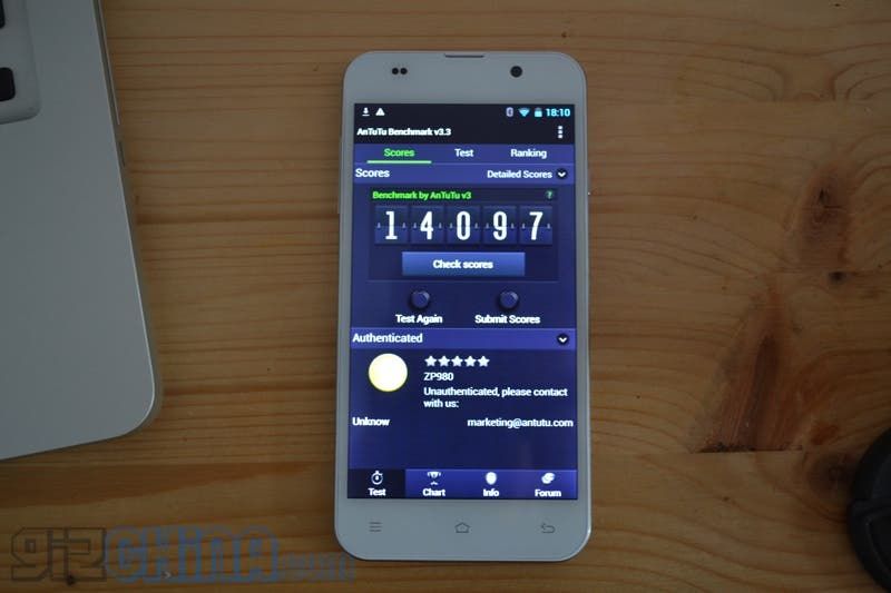 Zopo C2 16GB Platinum (MT6589T) Turbo hands-on video, photos and benchmarks