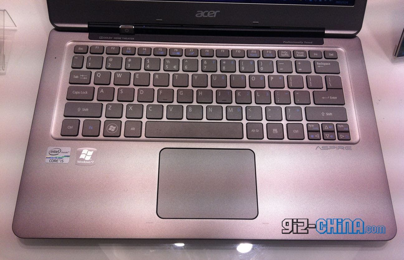 Acer Aspire S3 Ultrabook Hands On