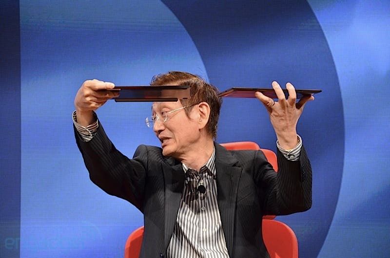 Asus Boss Shows Off Next Gen Transformer Prime Tablet