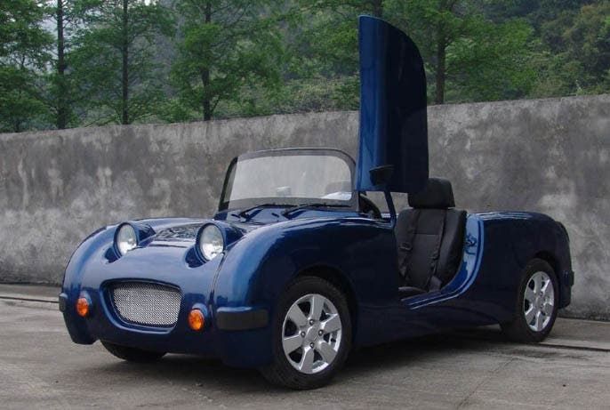 Austin Healey Frog Eyed Sprite Clone