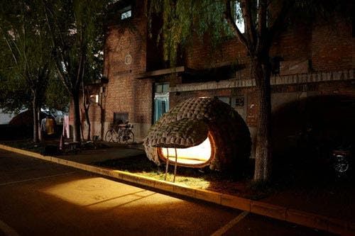 Beijing Design Graduate Lives in a 2 Meter Egg!