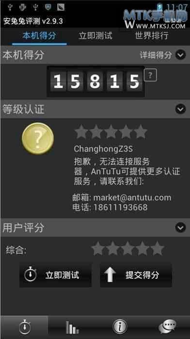 4.5-inch, quad-core Changhong ZS3 scores over 15,000 on Antutu!