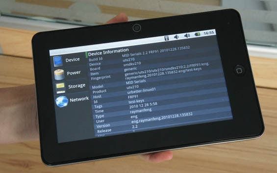 Haipad Gets a 2011 Makeover And Samsung CPU