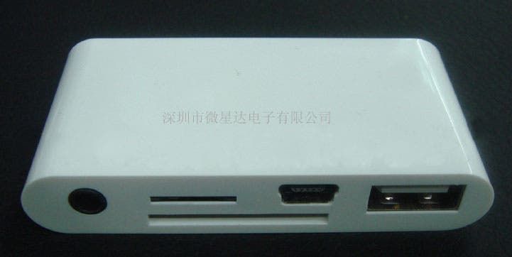 iPad 5 in 1 Camera, SD Card, AVI Connection Kit!!