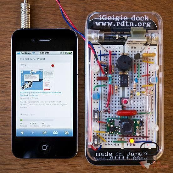 Japanese Dev Creates Plugin iPhone Geiger Counter