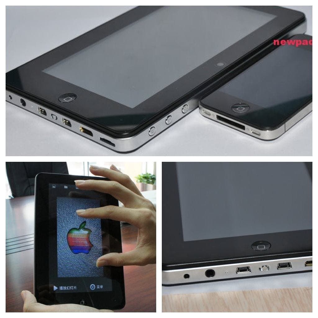 Attack of the Giant iPhone 4 Droipad Tablet!