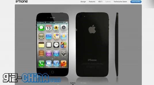 German Apple Fan Fakes iPhone 5 Test Page On Apple's Website!