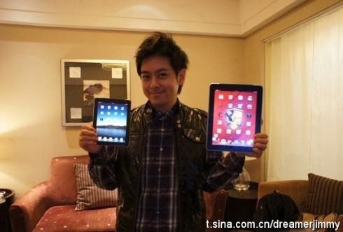 iPad Mini Leaked By Taiwan Pop Star?
