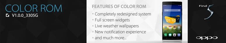 Oppo Launches International version of Color ROM for the Oppo Find 5