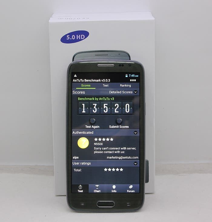 Orient N9500 is a quad-core Samsung Galaxy S4 wannabe with quad-core chip and 5-inch display