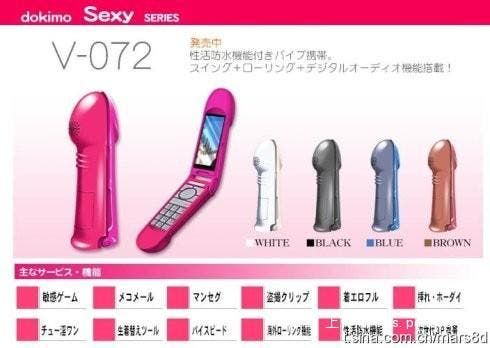 A Penis Shaped Mobile Phone!?