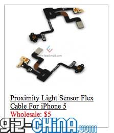 iPhone 5's Rear Camera Costs Just $9!