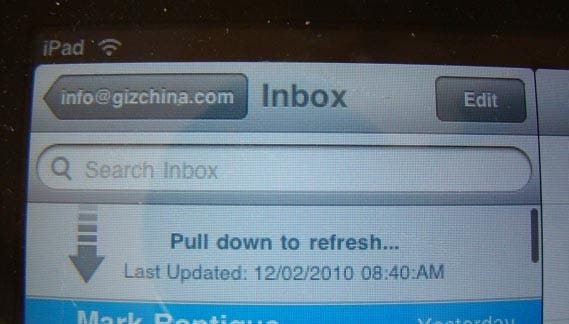 Pull To Refresh For Mail: iPhone, iPad Cydia Tweak