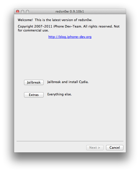 RedSn0w 0.9.10b1 Released for iOS 5.0.1 Untethered Jailbreak