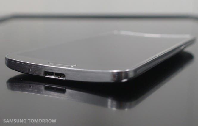 Here is the Samsung Galaxy Round with curved display