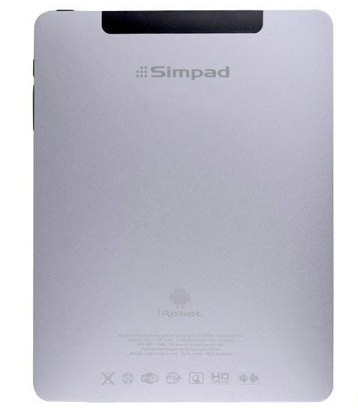 SimPad Dual Core 8inch Android Tablet