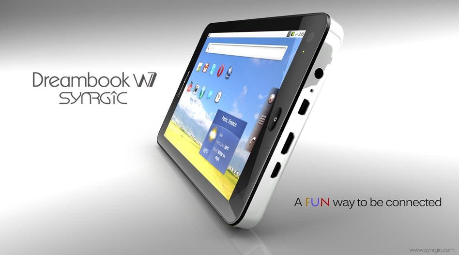 Watch out Galaxy Tab Here Comes Synrgic’s Dreambook W7