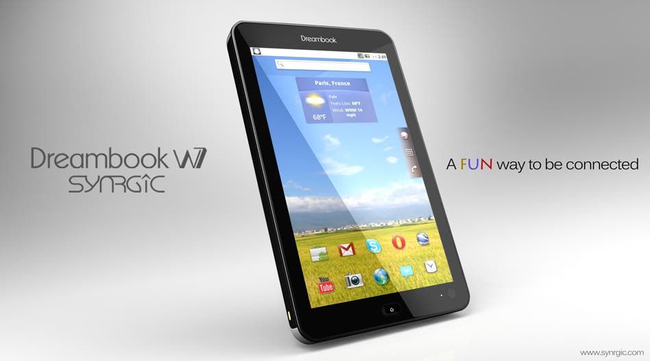 Watch out Galaxy Tab Here Comes Synrgic’s Dreambook W7